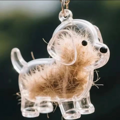 Hair Storage Memorial Keychain
