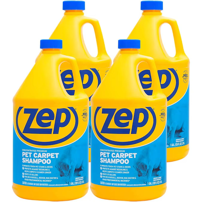 Concentrated Premium Pet Carpet Shampoo Carpet Cleaner Liquid 128-Oz