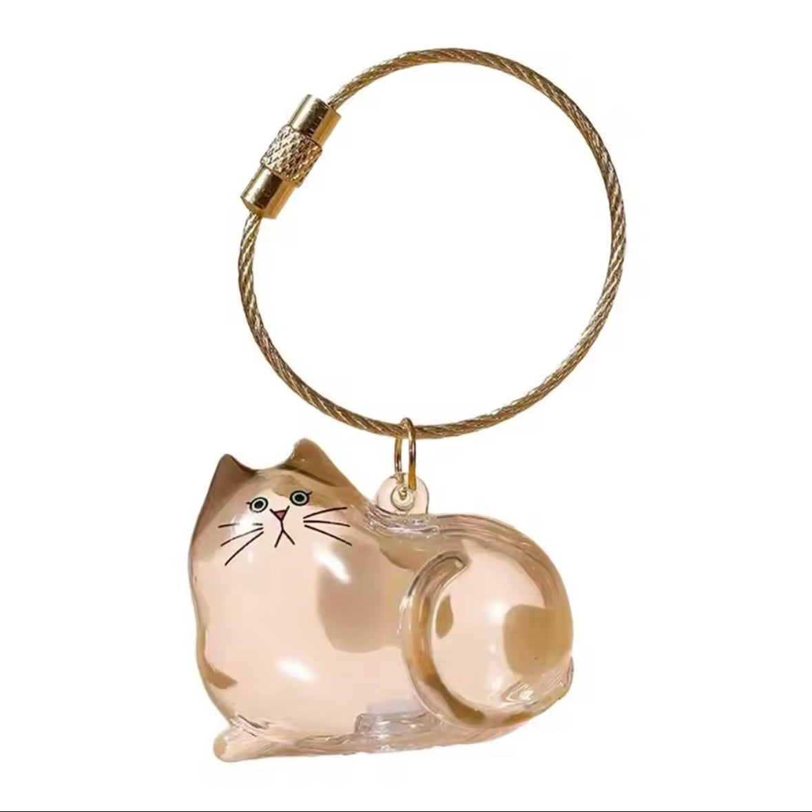 Hair Storage Memorial Keychain