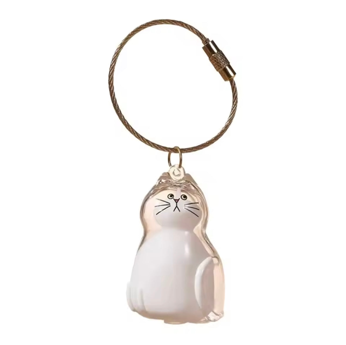 Hair Storage Memorial Keychain