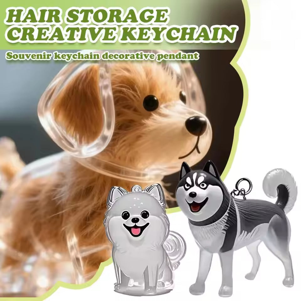 Hair Storage Memorial Keychain