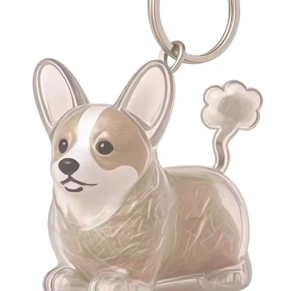 Hair Storage Memorial Keychain